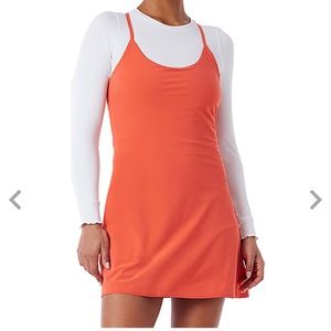 Outdoor Voices Exercise Dress in Paprika (Size Large)